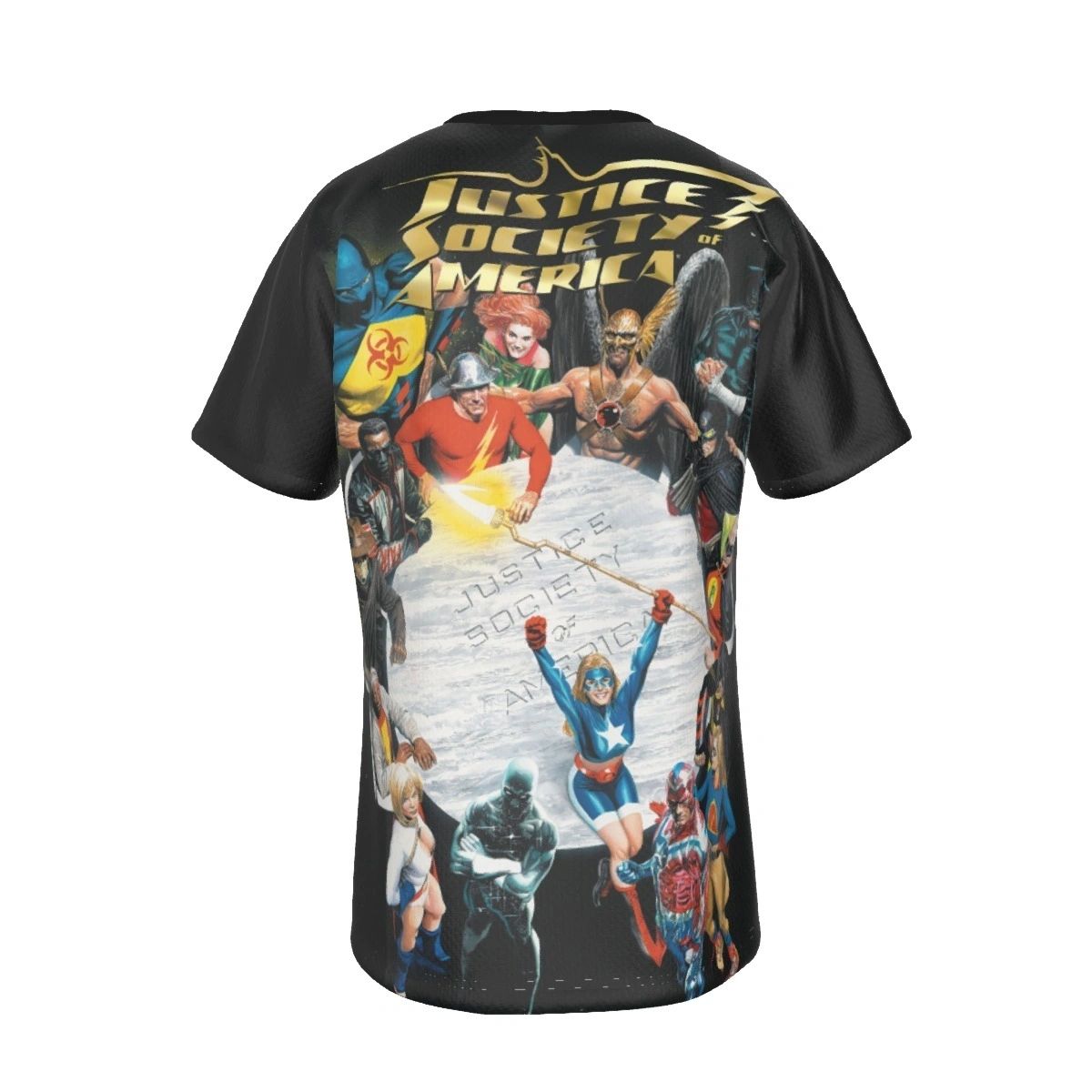 JUSTICE SOCIETY OF AMERICA 1 COVER ALL OVER PRINT SHIRT AND TANK TOP