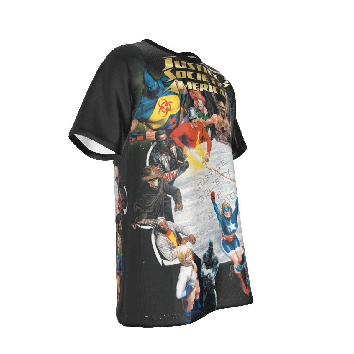 JUSTICE SOCIETY OF AMERICA 1 COVER ALL OVER PRINT SHIRT AND TANK TOP