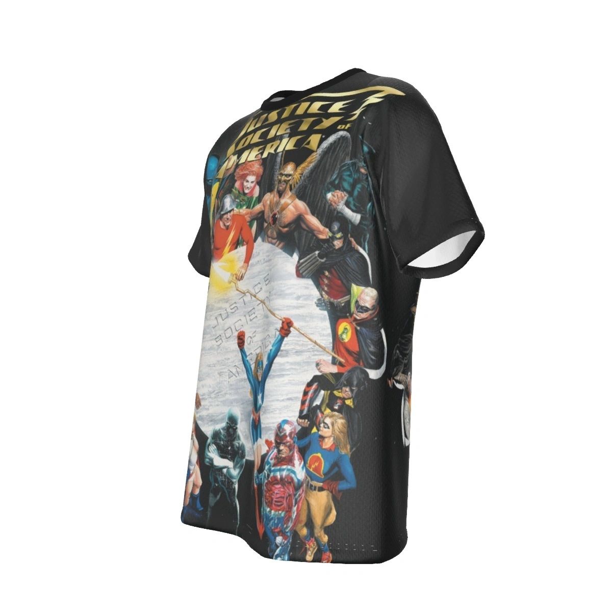 JUSTICE SOCIETY OF AMERICA 1 COVER ALL OVER PRINT SHIRT AND TANK TOP