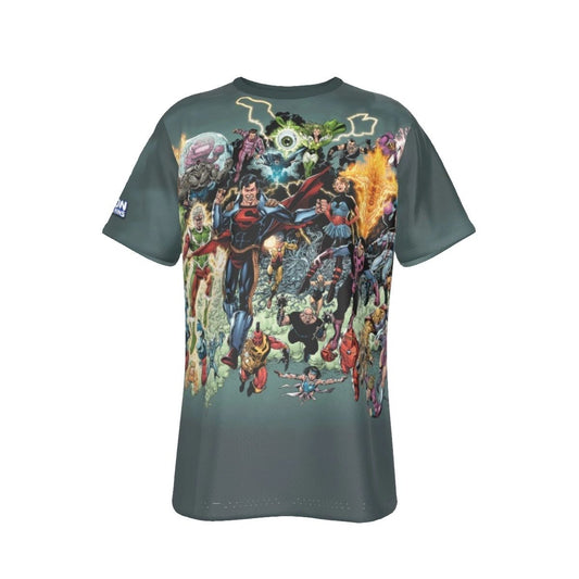 VILLAINS OF LEGION OF 3 WORLDS ALL OVER PRINT SHIRT AND TANK TOP