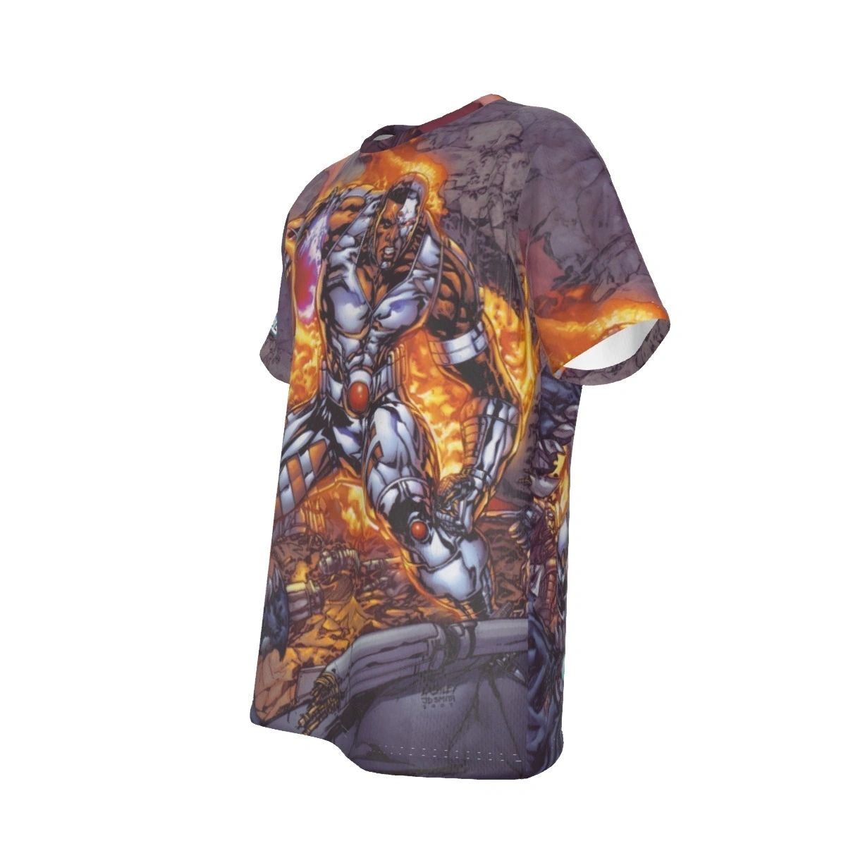 CYBORG DC SPECIAL COVER ALL OVER PRINT SHIRT AND TANK TOP