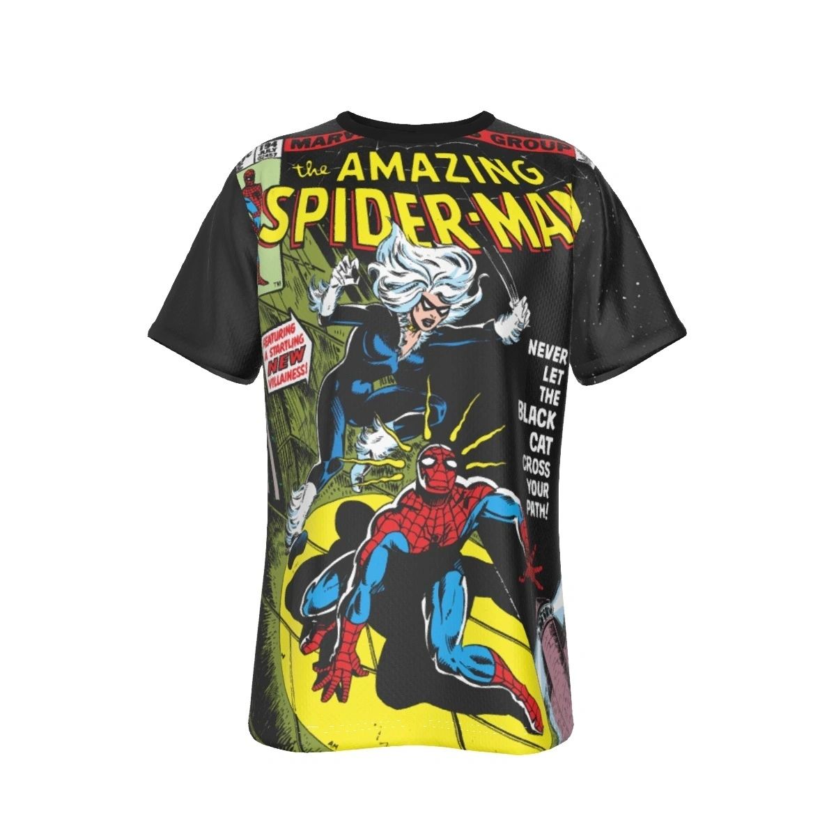 AMAZING SPIDER-MAN 194 WITH BLACK CAT COVER ALL OVER PRINT SHIRT AND TANK TOP - SECRET SALE
