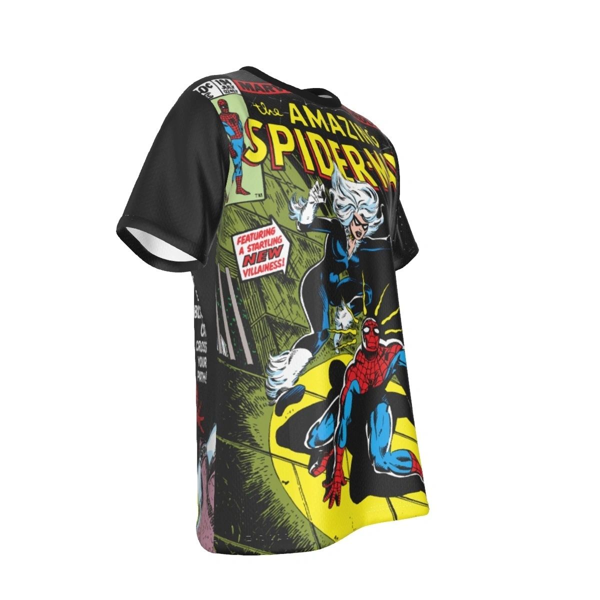 AMAZING SPIDER-MAN 194 WITH BLACK CAT COVER ALL OVER PRINT SHIRT AND TANK TOP - SECRET SALE