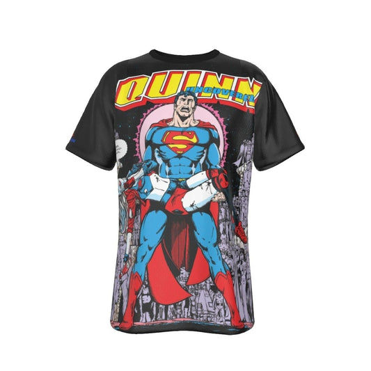 HARLEY QUINN SUPERMAN CRISIS PEREZ COVER ALL OVER PRINT SHIRT AND TANK TOP