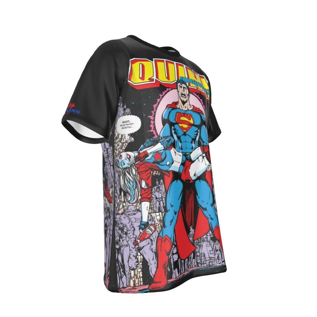 HARLEY QUINN SUPERMAN CRISIS PEREZ COVER ALL OVER PRINT SHIRT AND TANK TOP