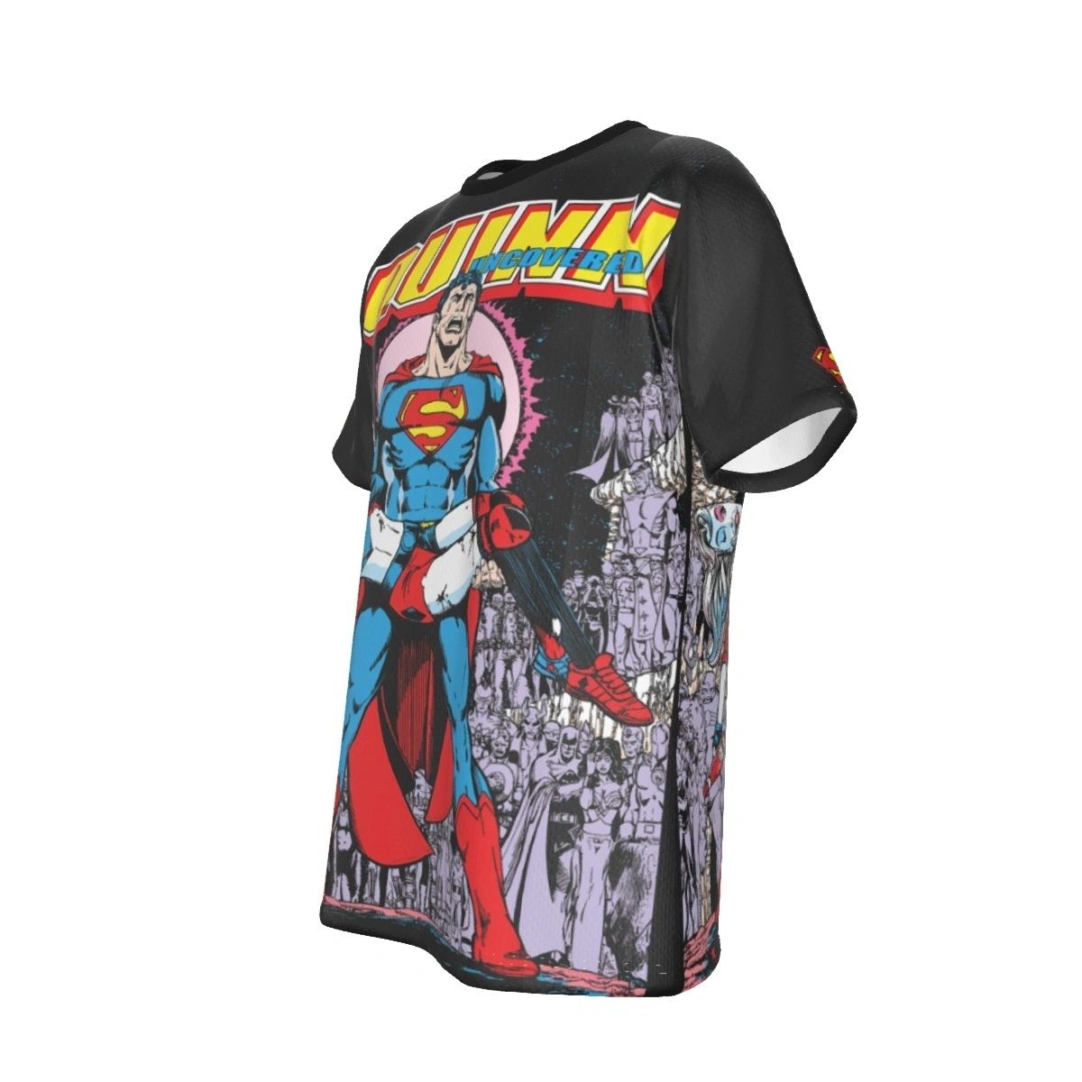HARLEY QUINN SUPERMAN CRISIS PEREZ COVER ALL OVER PRINT SHIRT AND TANK TOP