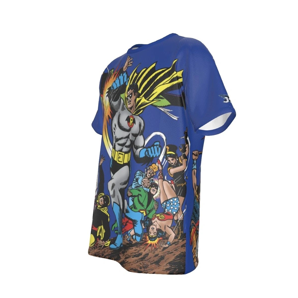 JLA 55 COVER ALL OVER PRINT SHIRT AND TANK TOP WITH EARTH 2 ROBIN
