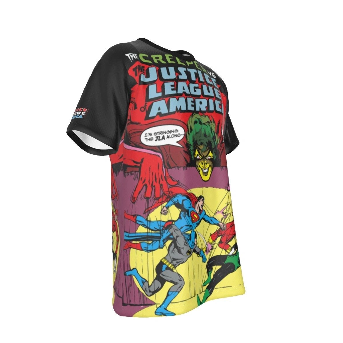 JLA 70 COVER ALL OVER PRINT SHIRT AND TANK TOP WITH CREEPER