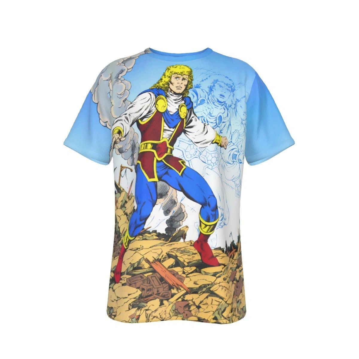 JERICHO COVER ALL OVER PRINT SHIRT AND TANK TOP