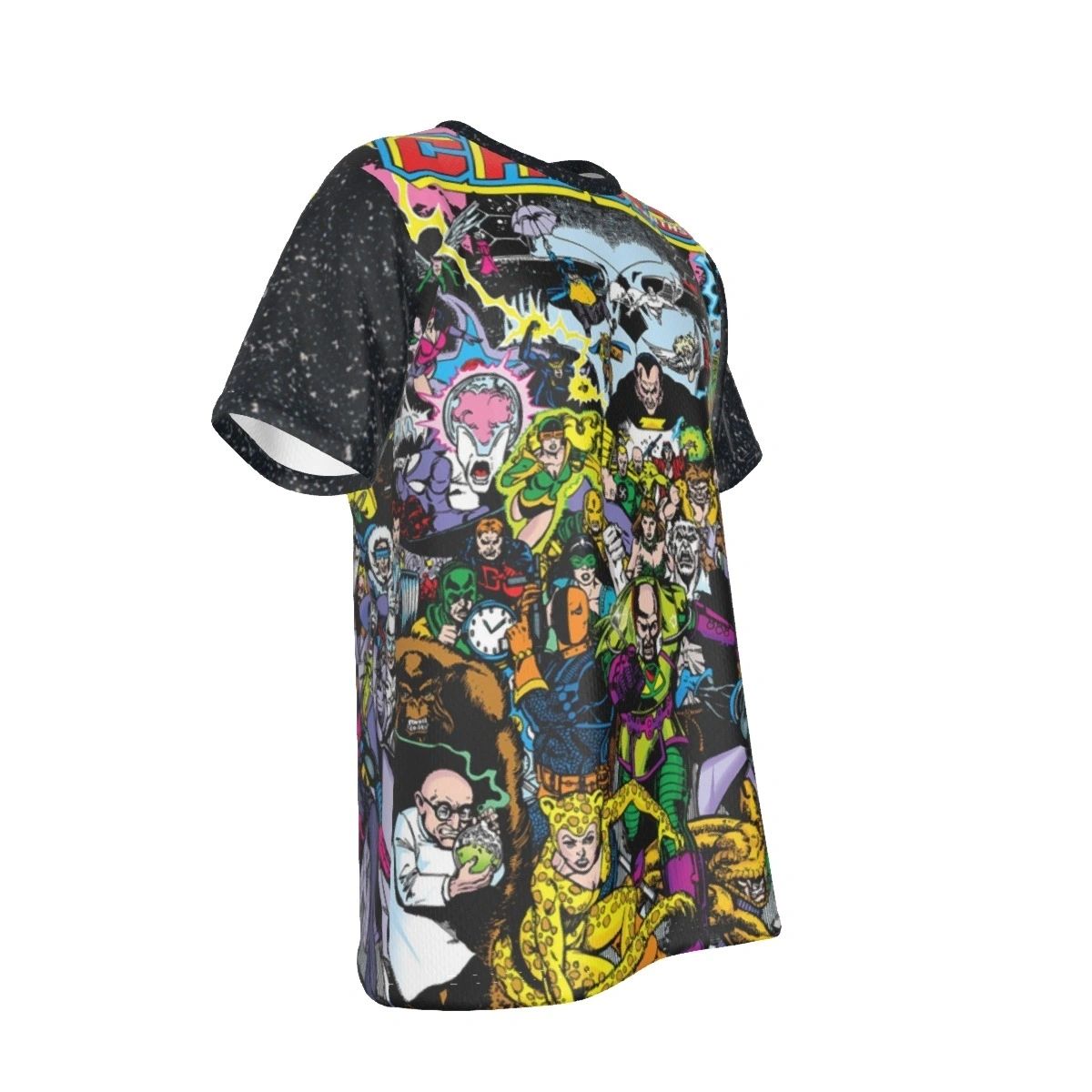 CRISIS ON INFINITIE EARTHS VILLAINS COVER ALL OVER PRINT SHIRT AND TANK TOP