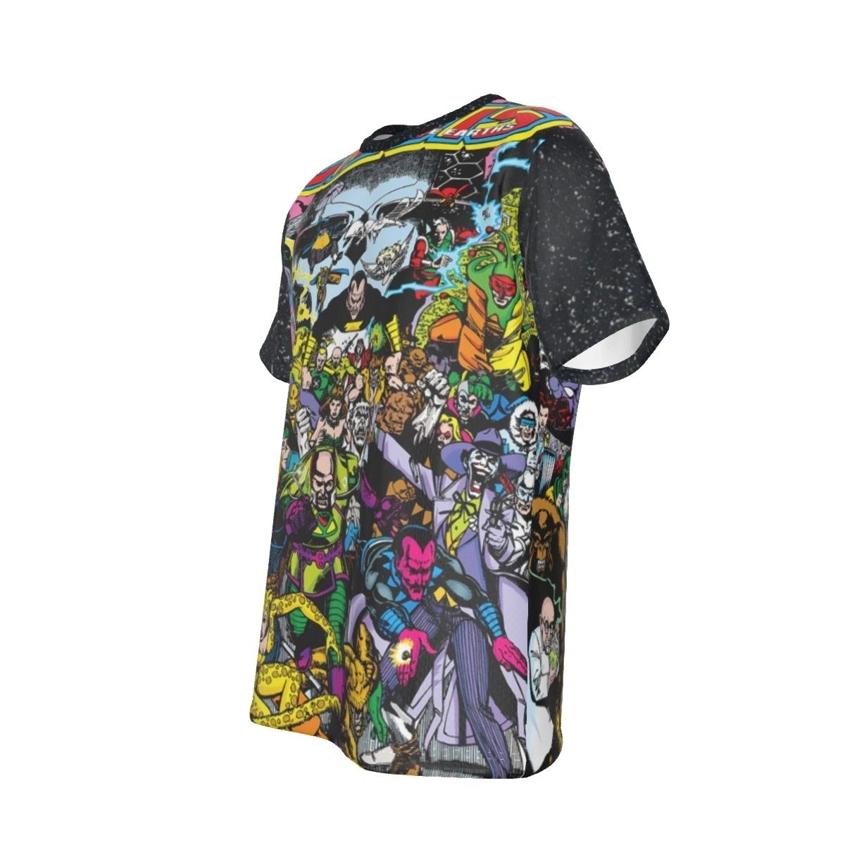 CRISIS ON INFINITIE EARTHS VILLAINS COVER ALL OVER PRINT SHIRT AND TANK TOP