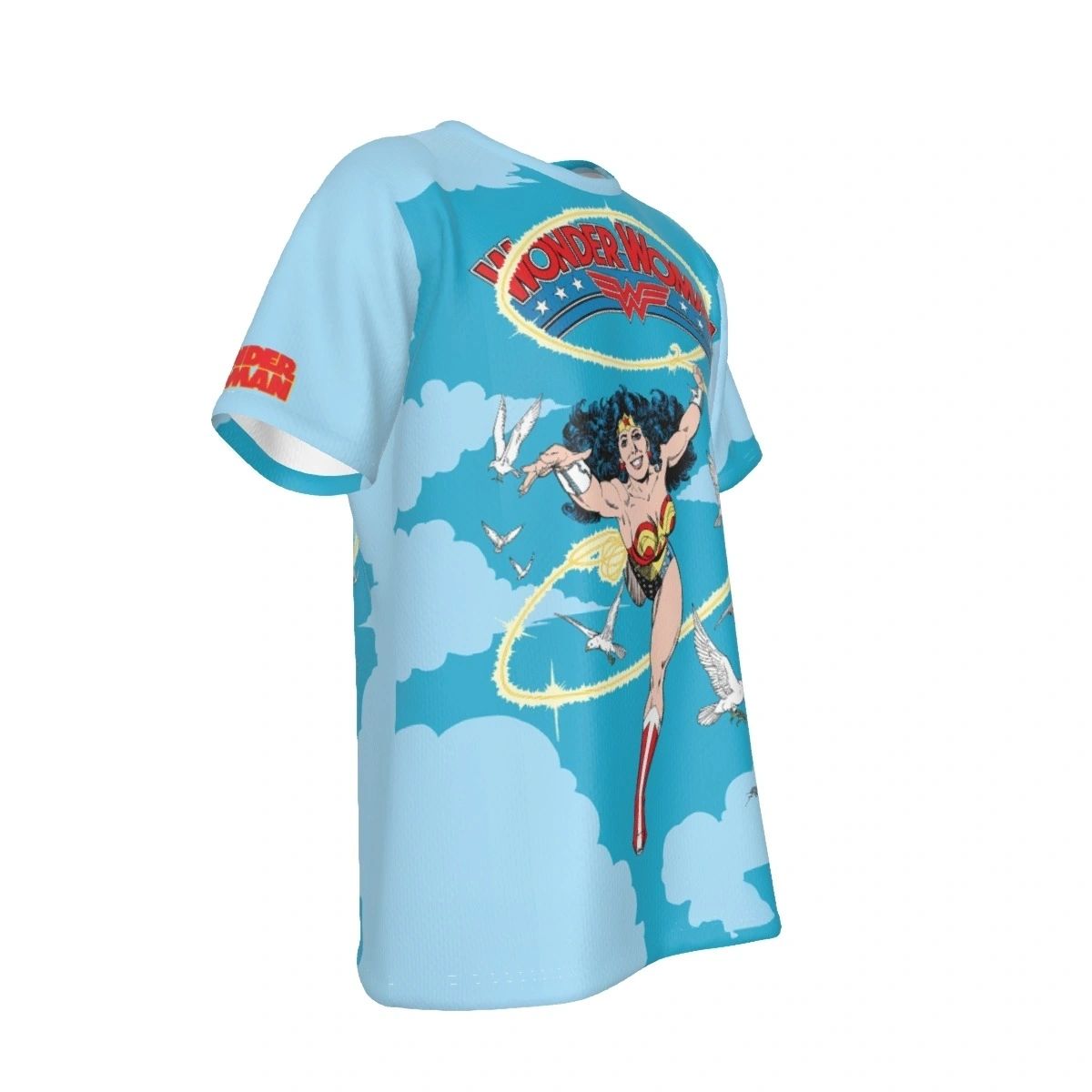 WONDER WOMAN PEREZ FLY COVER ALL OVER PRINT SHIRT AND TANK TOP