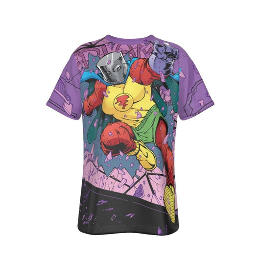 MA HUNKEL RED TORNADO ALL OVER PRINT SHIRT AND TANK TOP