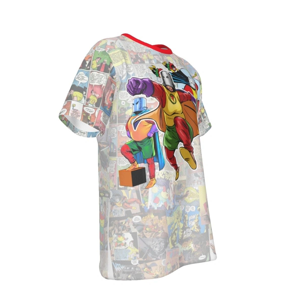 MA HUNKEL READY RED TORNADO ALL OVER PRINT SHIRT AND TANK TOP