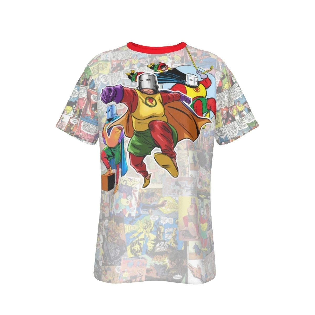 MA HUNKEL READY RED TORNADO ALL OVER PRINT SHIRT AND TANK TOP