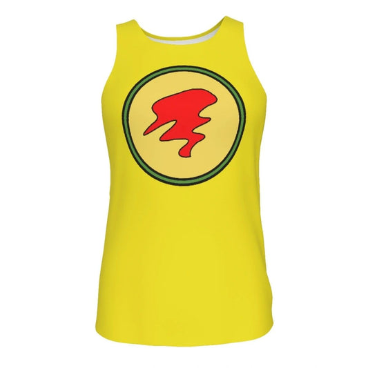MA HUNKEL COSPLAY RED TORNADO ALL OVER PRINT SHIRT AND TANK TOP