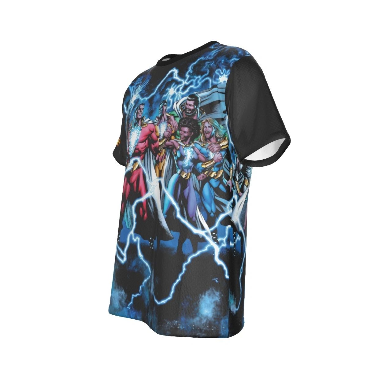 NEW SHAZAM FAMILY COVER PRINT SHIRT AND TANK TOP
