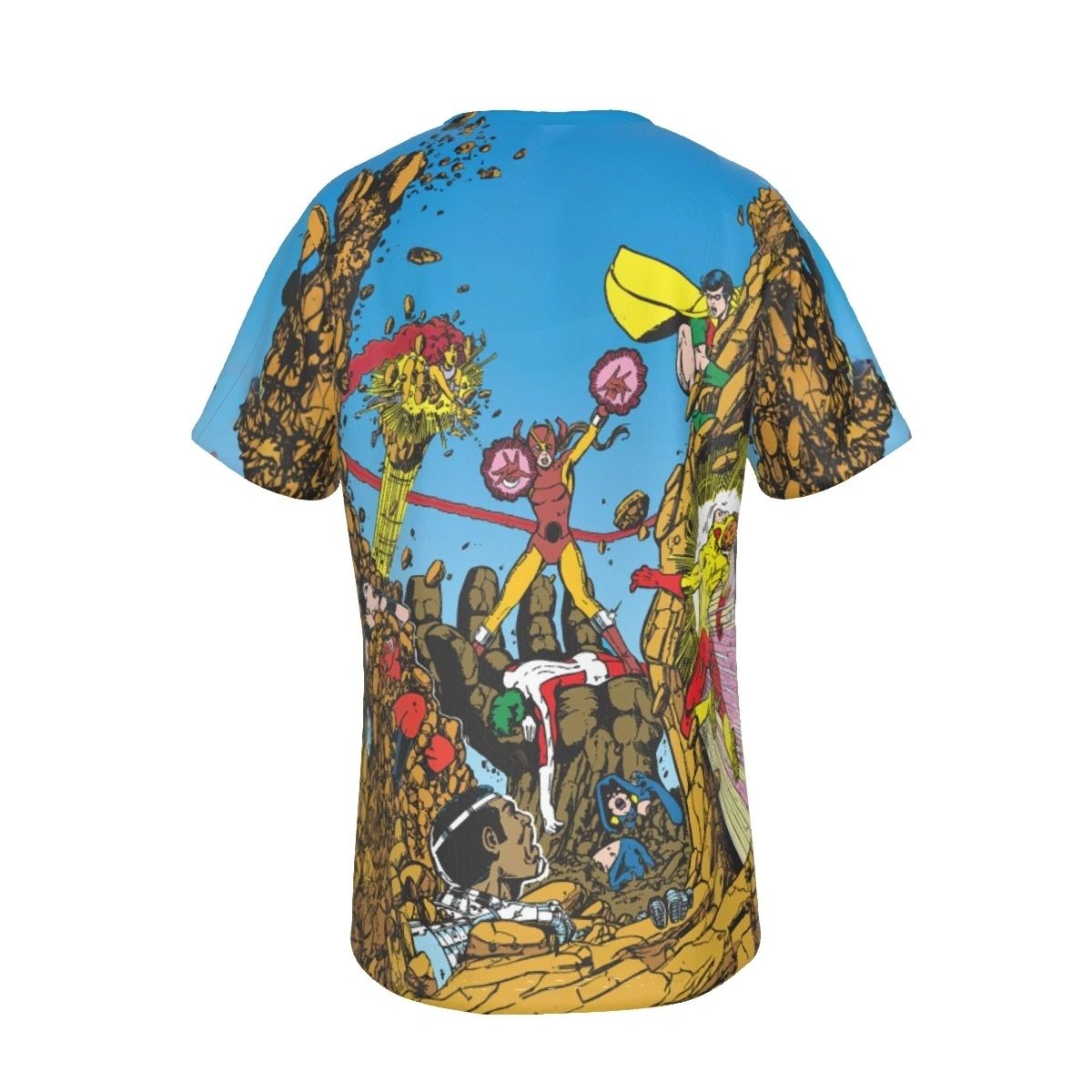 NEW TEEN TITANS 28 COVER ALL OVER PRINT SHIRT AND TANK TOP - TERRA