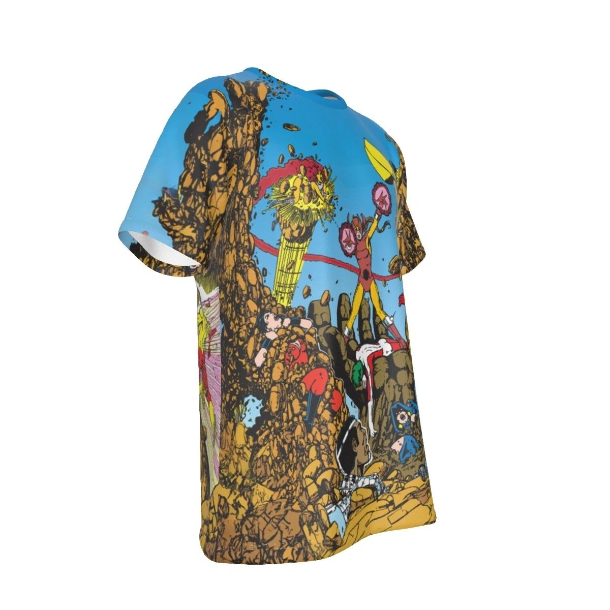 NEW TEEN TITANS 28 COVER ALL OVER PRINT SHIRT AND TANK TOP - TERRA