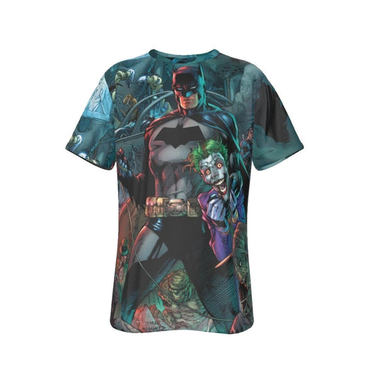 BATMAN BATCAVE DET1K COVER ALL OVER PRINT SHIRT OR TANK