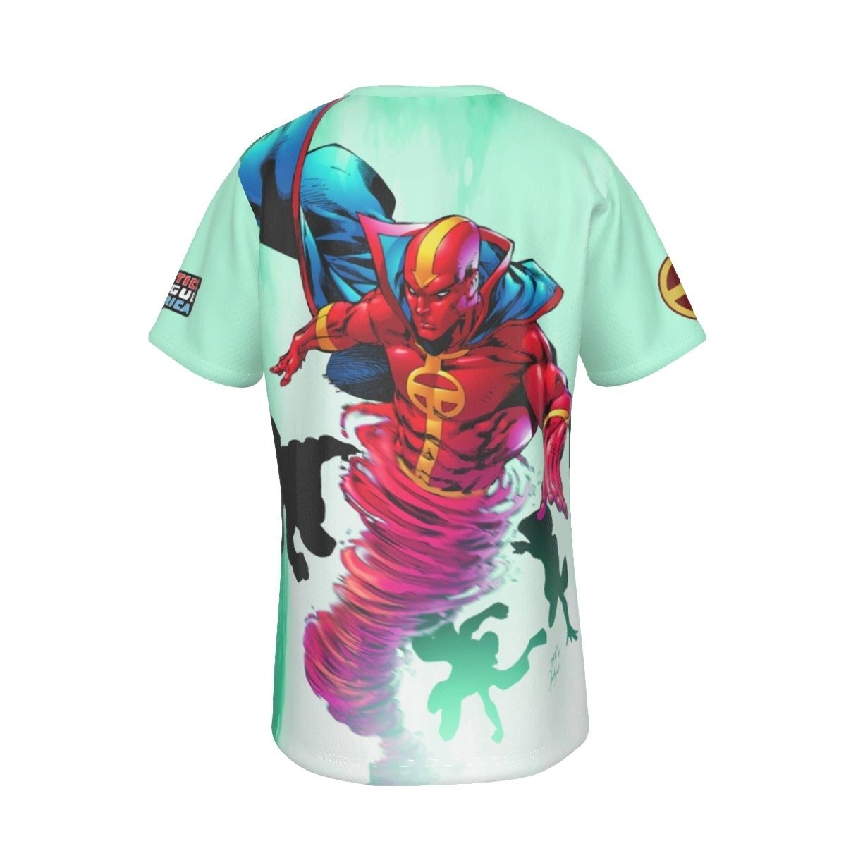 RED TORNADO ALL OVER PRINT SHIRT AND TANK TOP - ED BENES ART