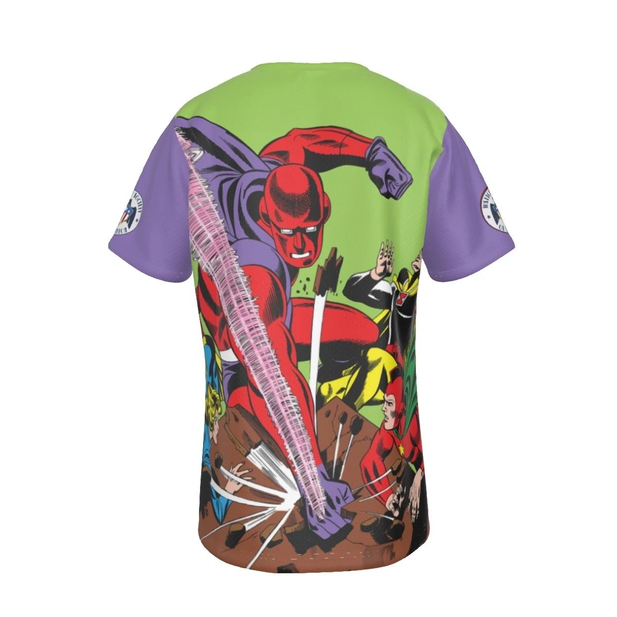 JLA 64 RED TORNADO ALL OVER PRINT SHIRT AND TANK TOP
