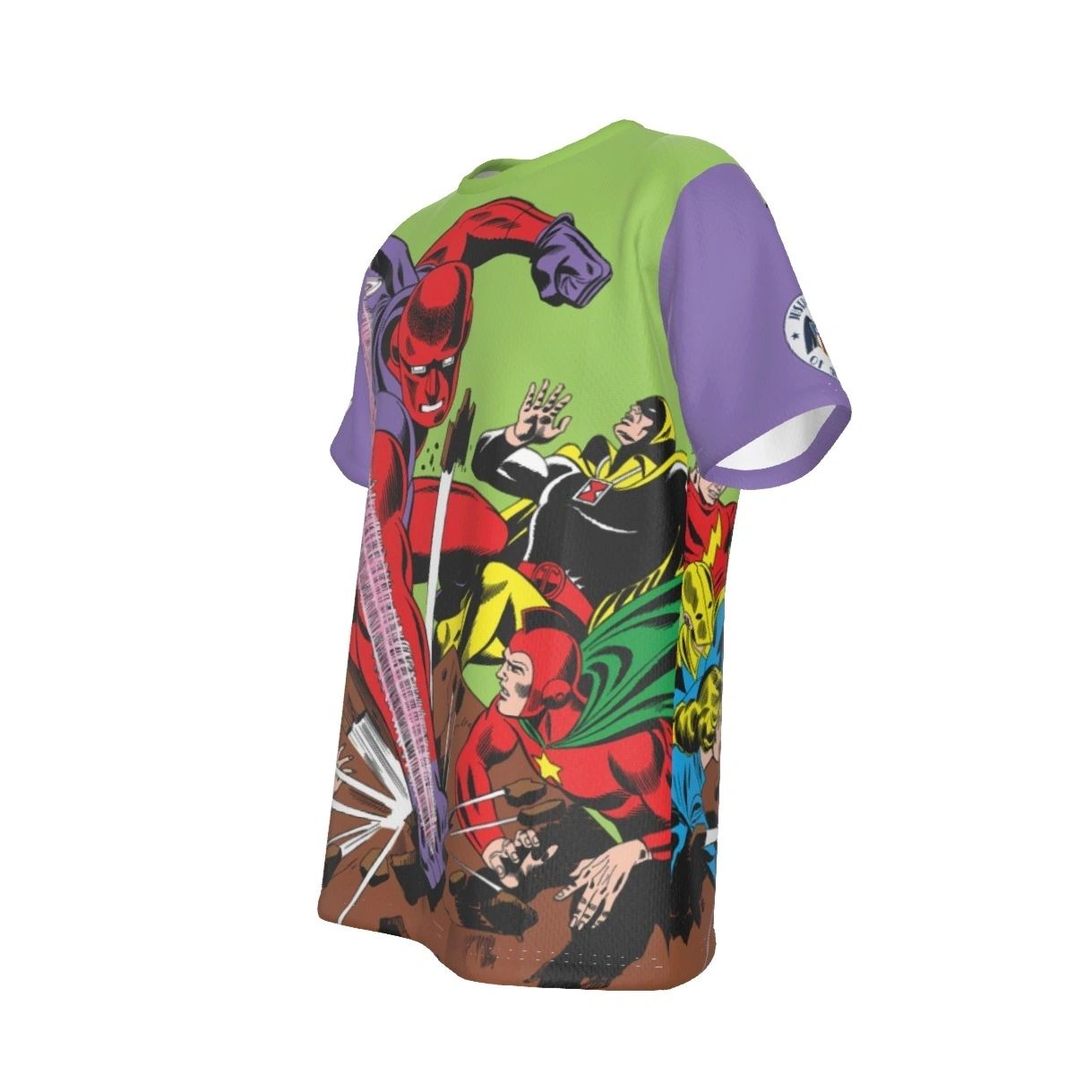 JLA 64 RED TORNADO ALL OVER PRINT SHIRT AND TANK TOP