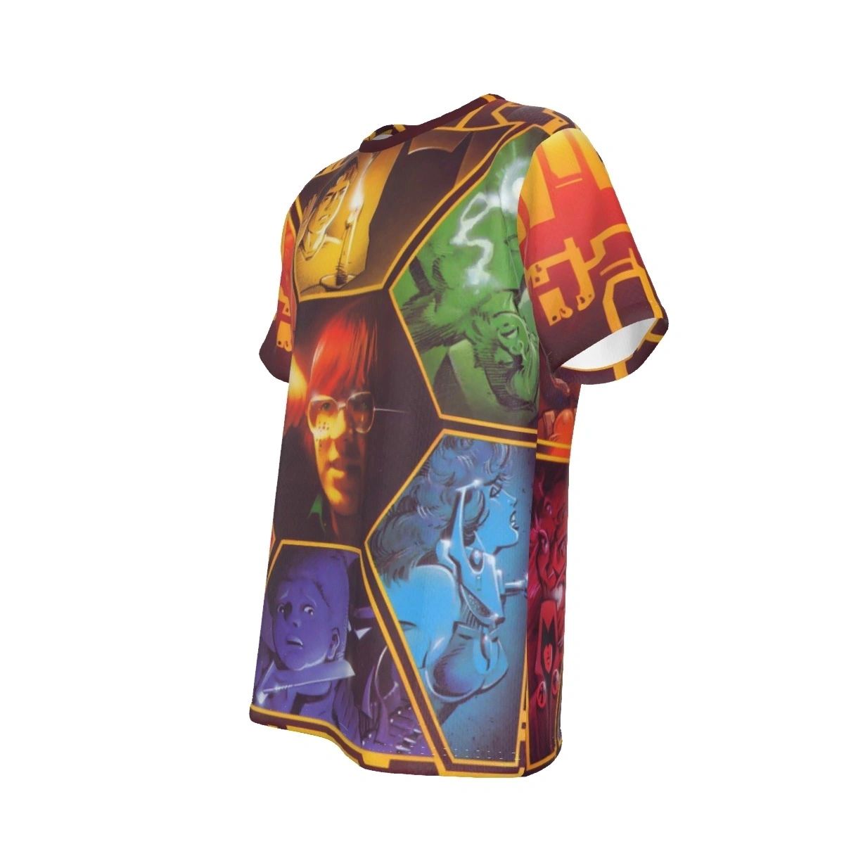 NEW TEEN TITANS ORIGINS COVER ALL OVER PRINT SHIRT AND TANK TOP - DANNY CHASE