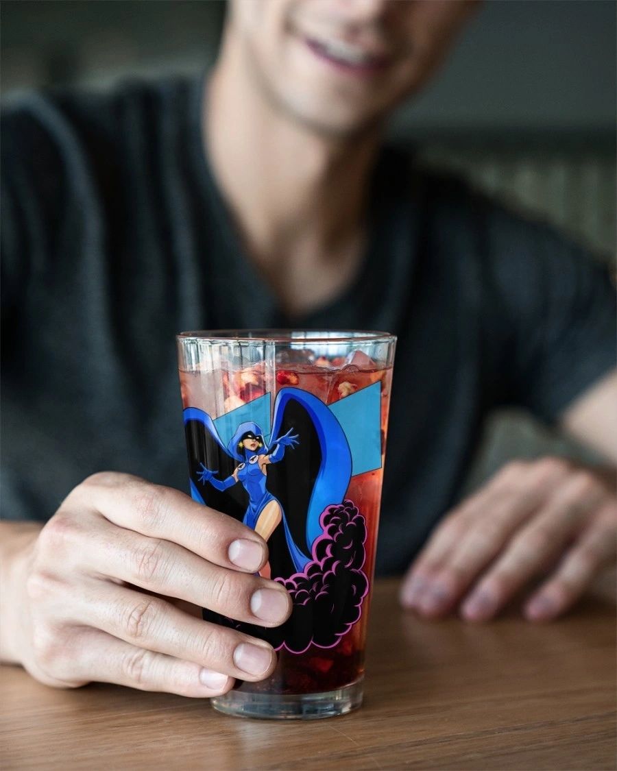 RAVEN READY Pint Glass (with Free Shipping)