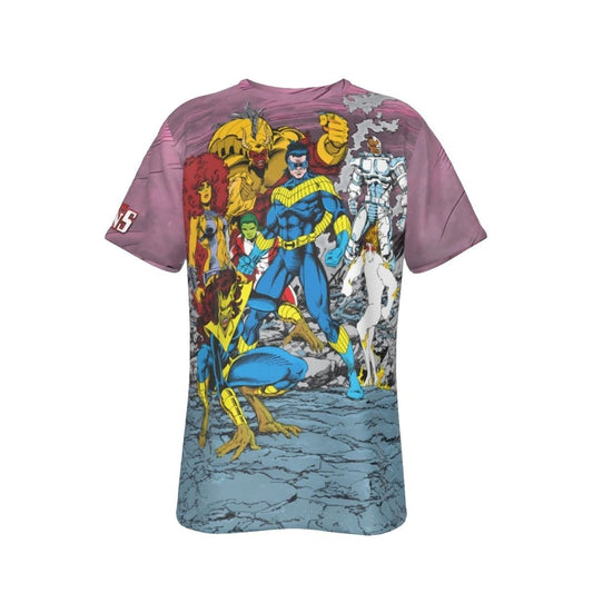 NEW TITANS 98 COVER ALL OVER PRINT SHIRT AND TANK TOP - PANTHA