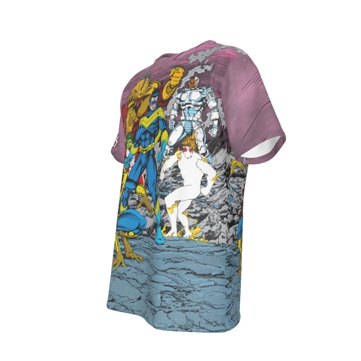 NEW TITANS 98 COVER ALL OVER PRINT SHIRT AND TANK TOP - PANTHA