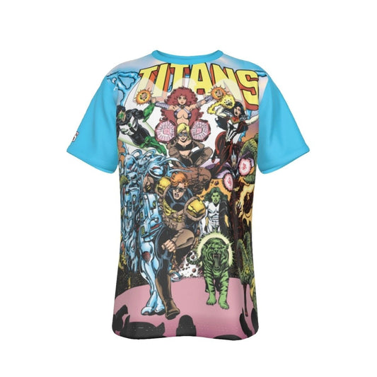 NEW TITANS 130 COVER ALL OVER PRINT SHIRT AND TANK TOP - PEREZ ART