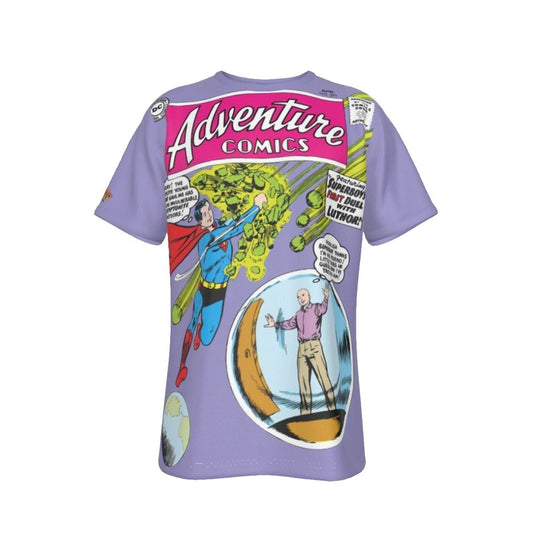 ADVENTURE 271 1ST LEX LUTHER BATTLE ALL OVER PRINT SHIRT AND TANK TOP