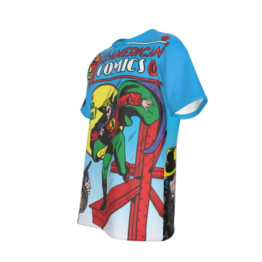 ALL AMERICAN COMIC16 1ST GREEN LANTERN ALL OVER PRINT SHIRT AND TANK TOP