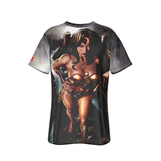 WONDER WOMAN ALL OVER PRINT SHIRT AND TANK TOP -GREG HORN ART