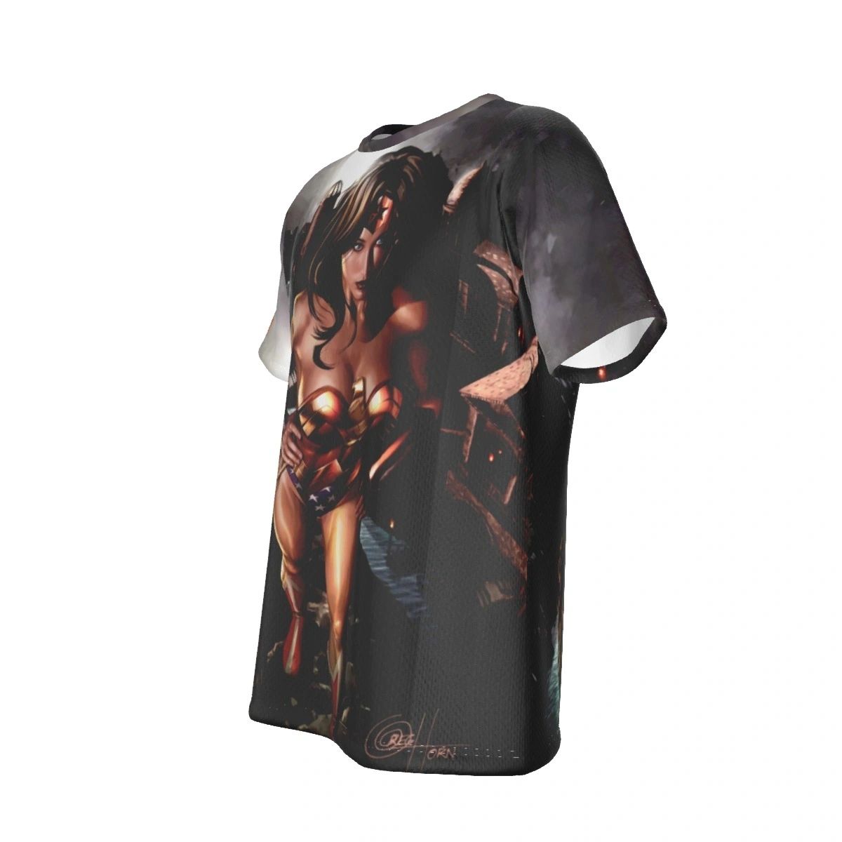 WONDER WOMAN ALL OVER PRINT SHIRT AND TANK TOP -GREG HORN ART