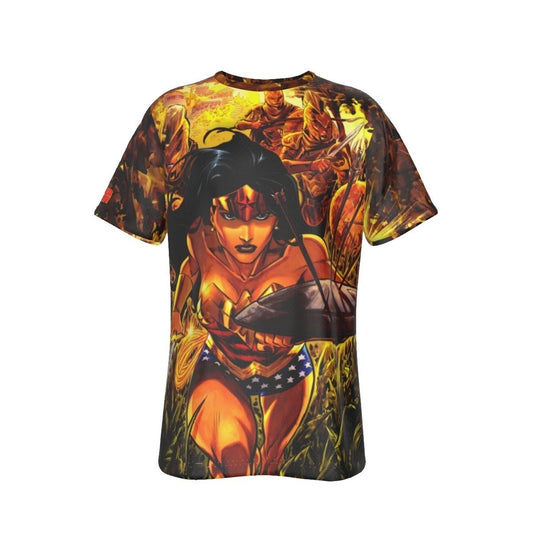 WONDER WOMAN ALL OVER PRINT SHIRT AND TANK TOP -FRANCIS MANIPUL ART
