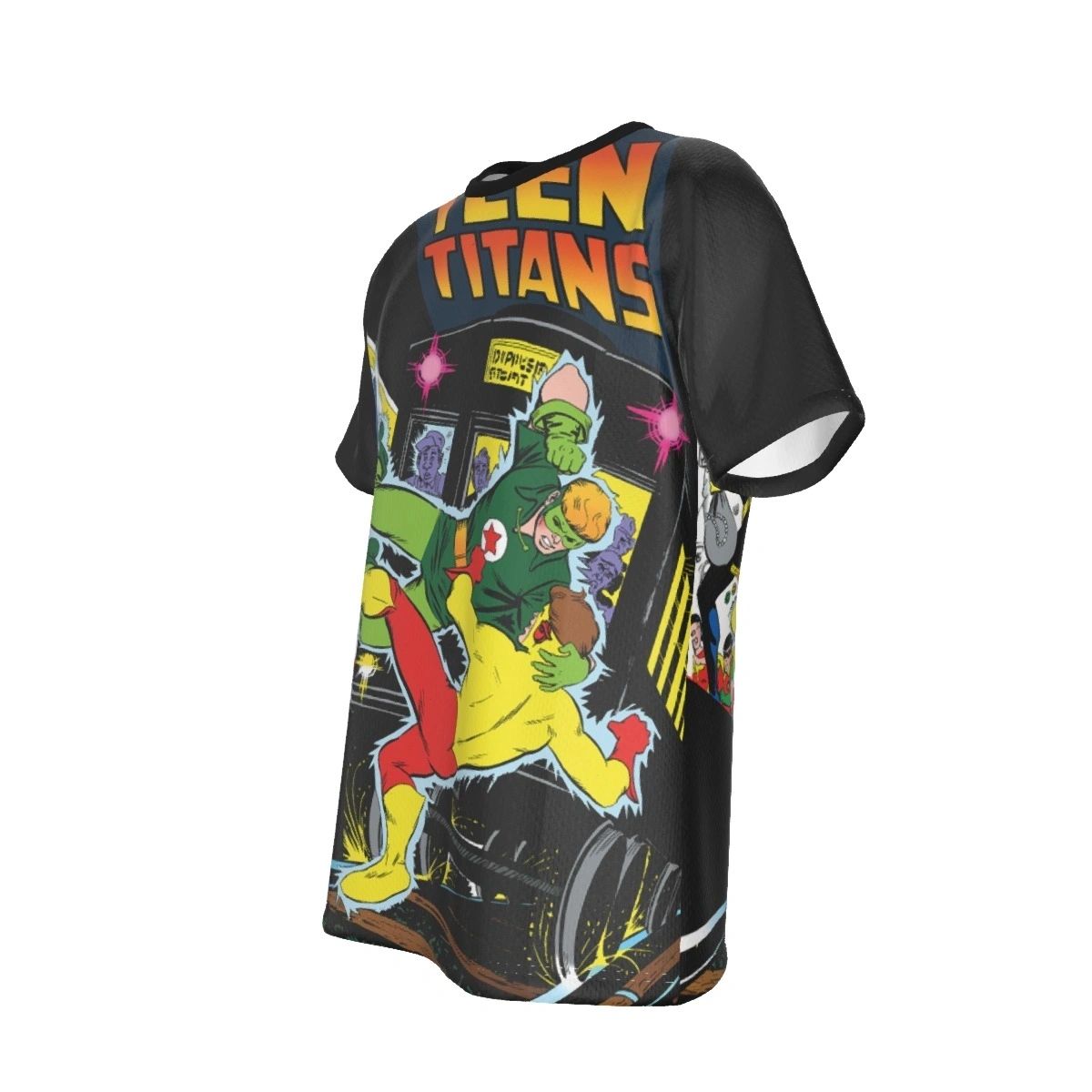 TEEN TITANS 18 COVER ALL OVER PRINT SHIRT AND TANK TOP - RED STAR