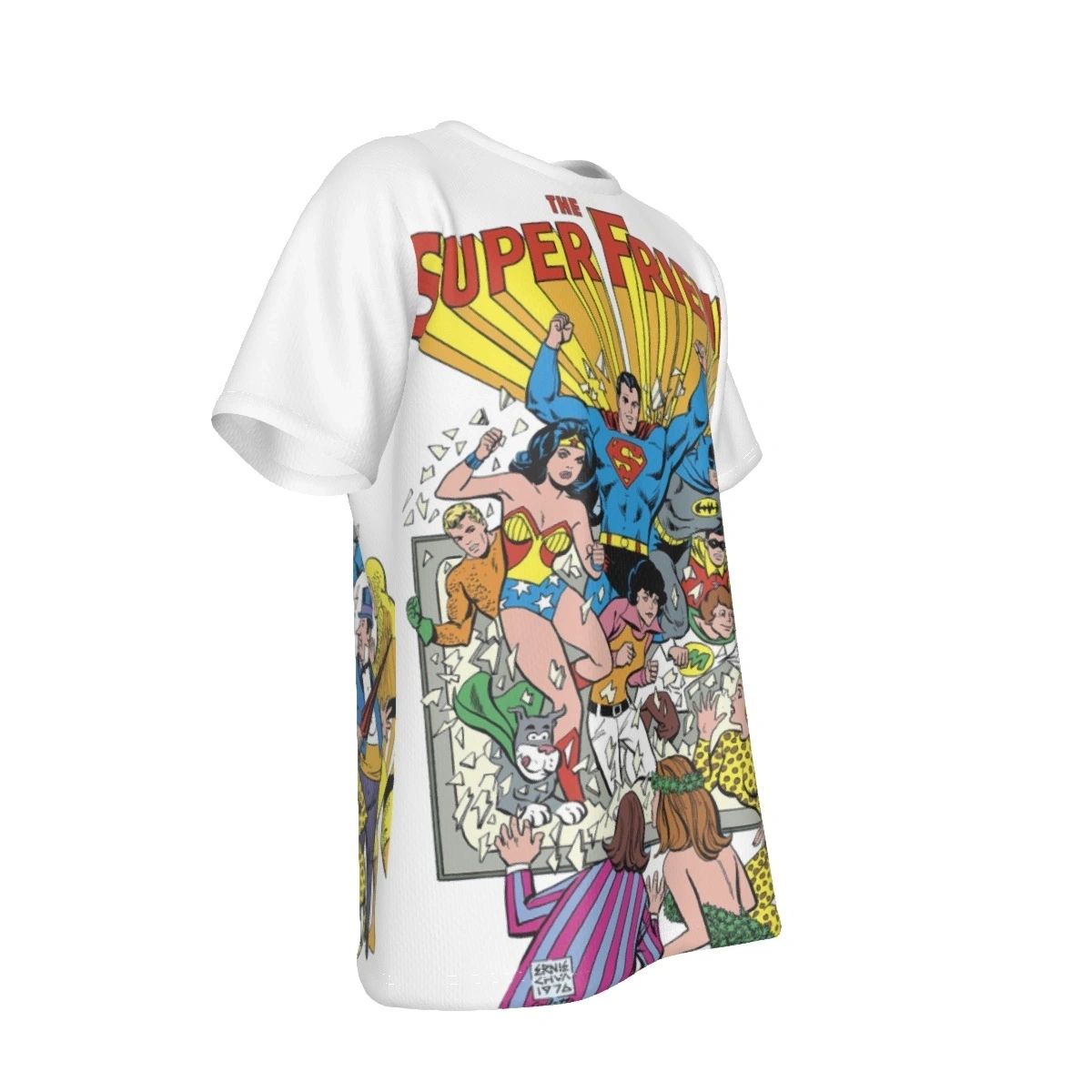 SUPER FRIENDS ALL OVER PRINT SHIRT AND TANK - 1ST SUPER FRIENDS COMIC