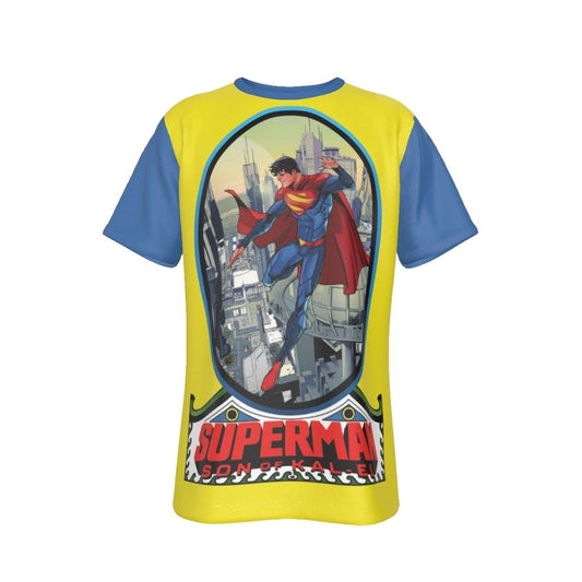 SUPERMAN SON OF KALEL ALL OVER PRINT SHIRT AND TANK