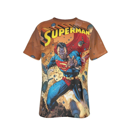 SUPERMAN 205 ROCKETS ALL OVER PRINT SHIRT AND TANK