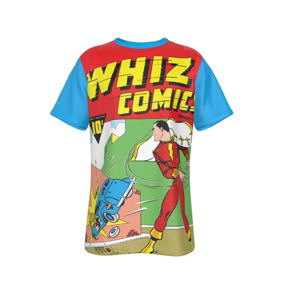 SHAZAM WHIZ COMICS 2 ALL OVER PRINT SHIRT AND TANK