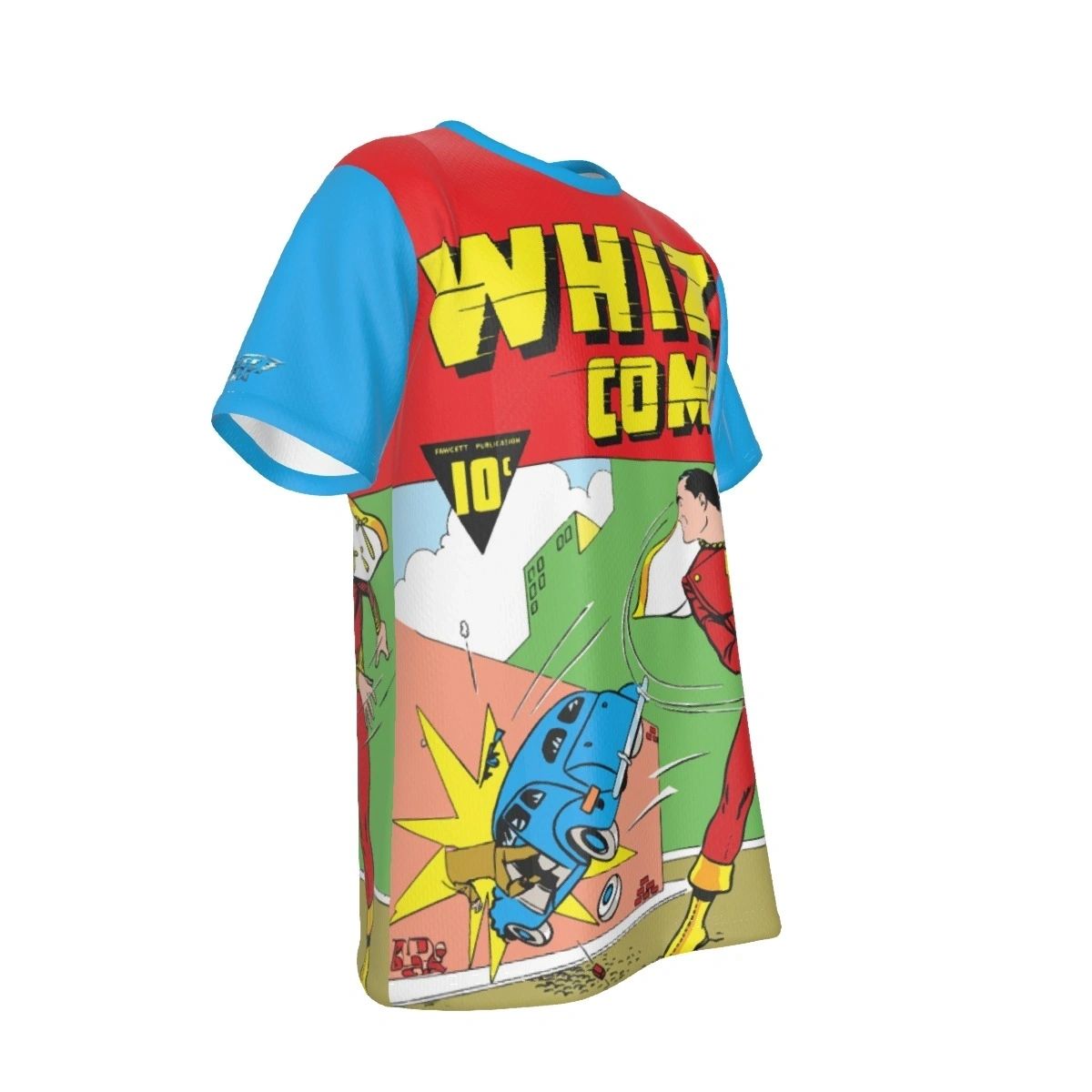 SHAZAM WHIZ COMICS 2 ALL OVER PRINT SHIRT AND TANK