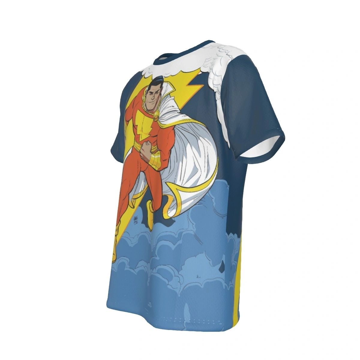 SHAZAM 75 YEARS COVER ALL OVER PRINT SHIRT AND TANK