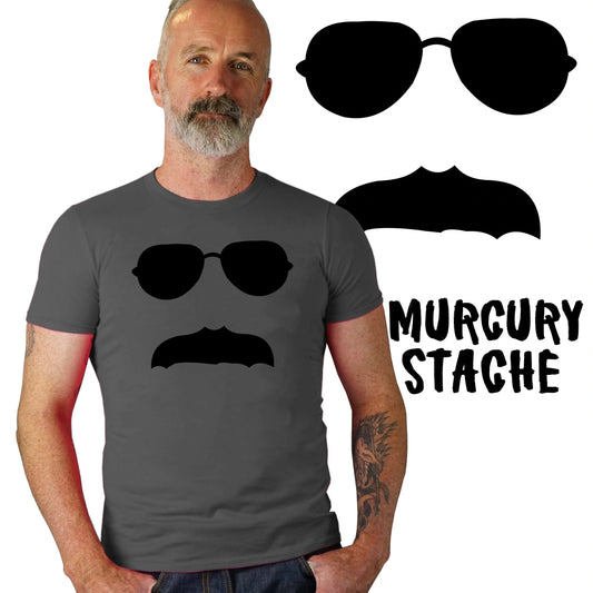 MURCURY Stache shirt