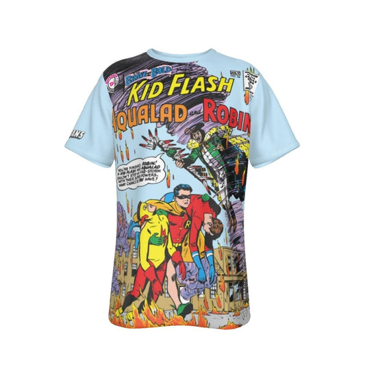 BRAVE AND THE BOLD 54 ALL OVER PRINT SHIRT AND TANK - TITANS FROM THE BEGINNING 1