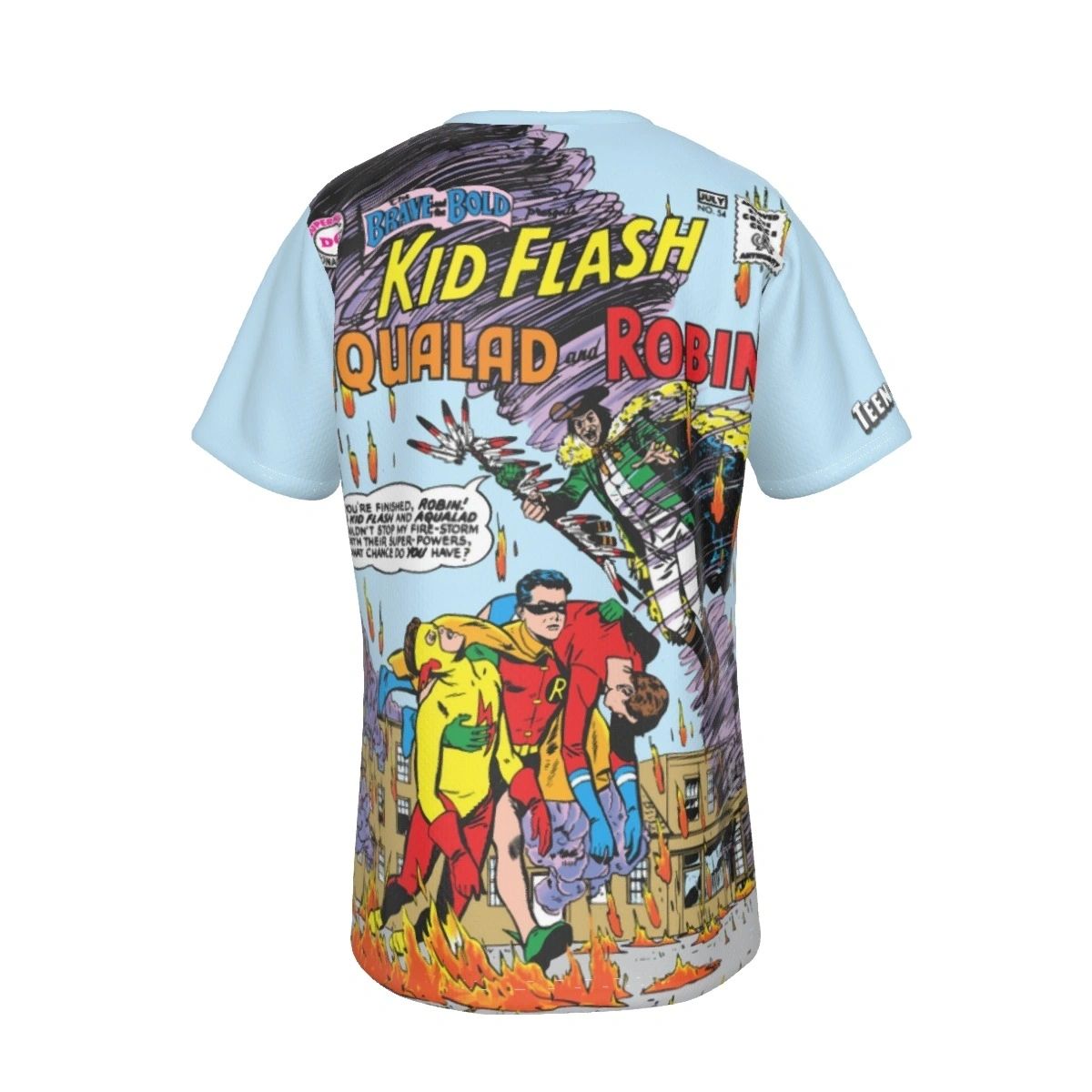 BRAVE AND THE BOLD 54 ALL OVER PRINT SHIRT AND TANK - TITANS FROM THE BEGINNING 1