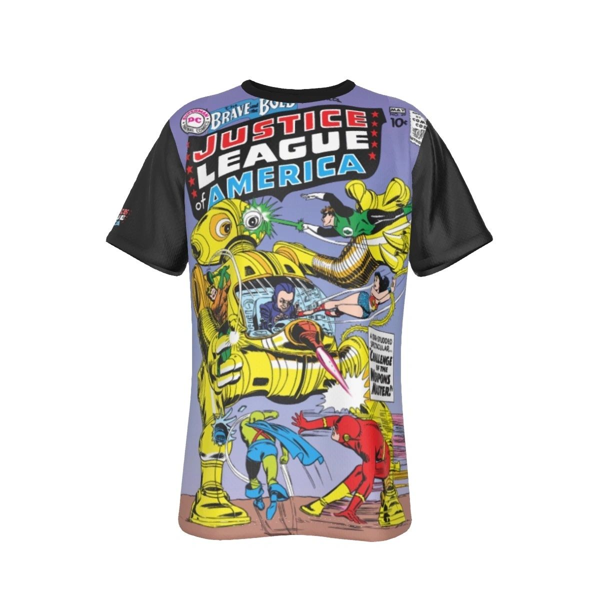 BRAVE AND THE BOLD 29 ALL OVER PRINT SHIRT AND TANK - JLA FROM THE BEGINNING 2