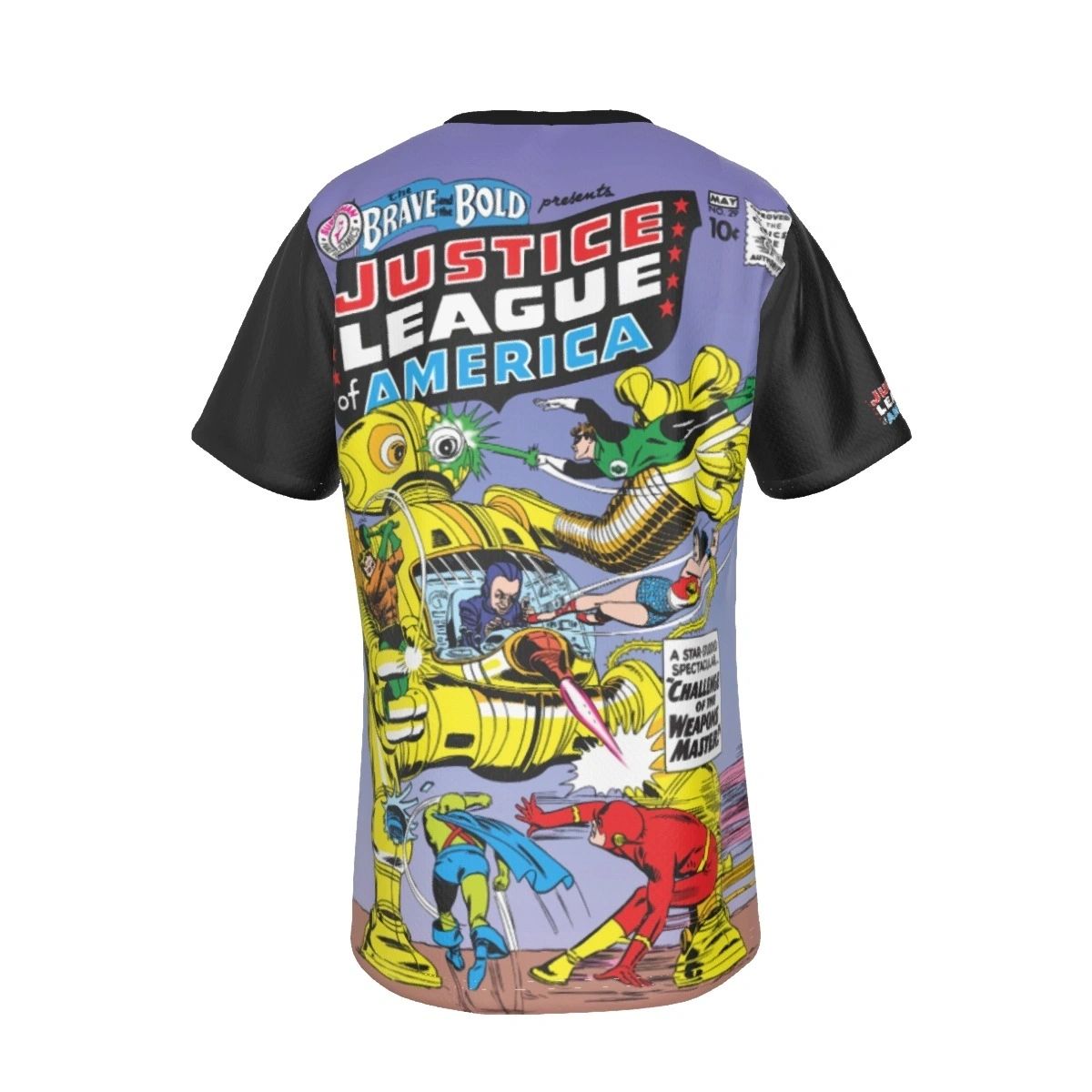 BRAVE AND THE BOLD 29 ALL OVER PRINT SHIRT AND TANK - JLA FROM THE BEGINNING 2