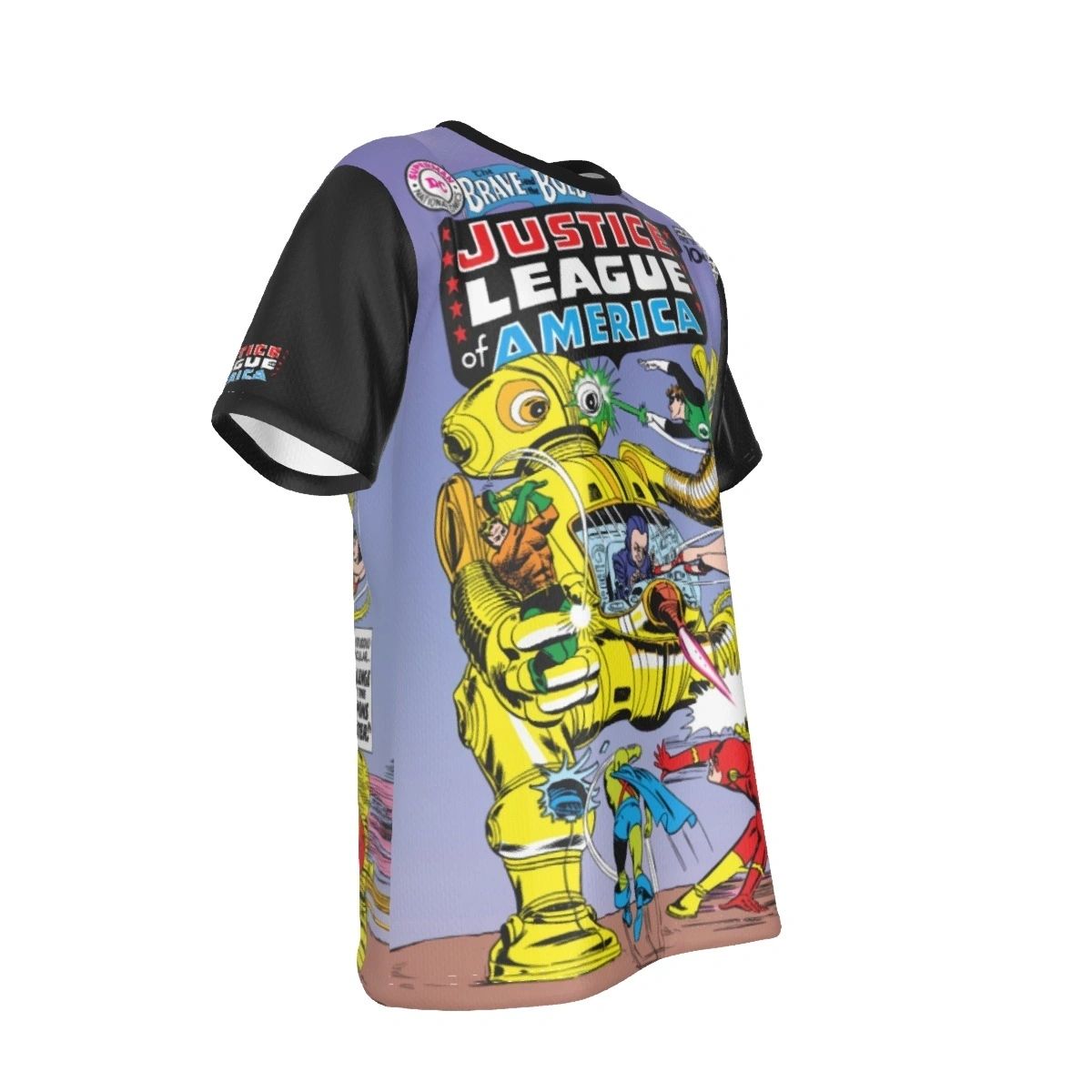 BRAVE AND THE BOLD 29 ALL OVER PRINT SHIRT AND TANK - JLA FROM THE BEGINNING 2